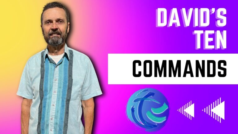 David’S Ten Commandments (Part 1)