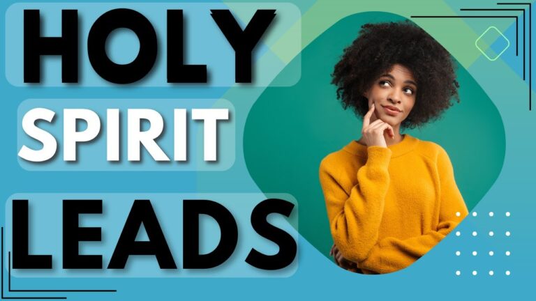 Holy Spirit Leads: What Then Shall We Do?