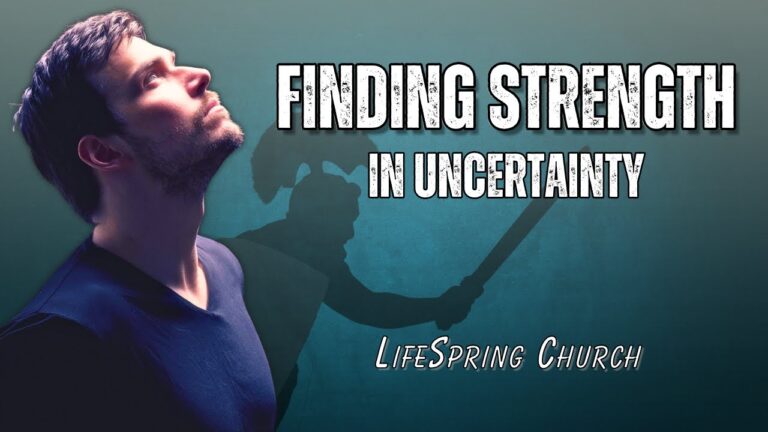 Strength In Uncertainty | Embracing God’s Purpose for You